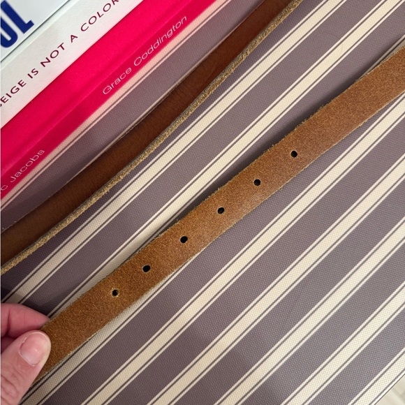 Gucci Brown Leather Double G Buckle Belt - Picture 3 of 7